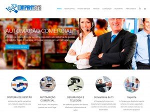 Criação de Sites parta Empresas de Automação comercial
