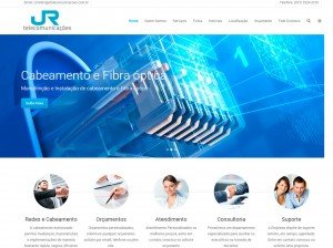 Criação de Sites para empresas de telecomunicação