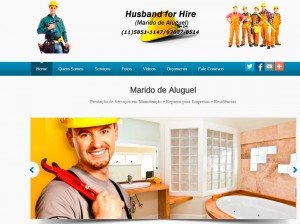 Criação de Sites para empresas de Marido de Aluguel