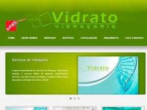Criação de Site para Vidraçaria