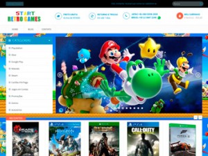 Criação Lojas Virtuais de Games