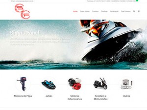 Criação de Sites Moto peças e Jet Sky